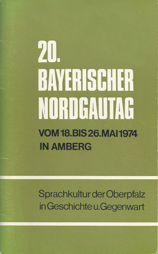 1974 Nordgautag Amberg